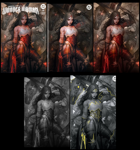 Absolute Wonder Woman #20 5 Book Set