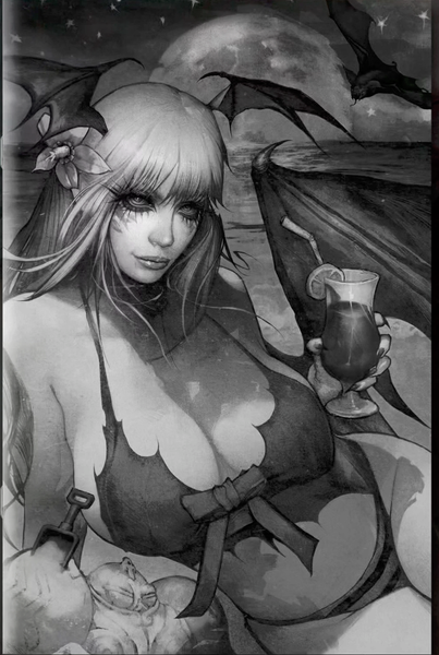Street Fighter 2026 Swimsuit Special B&W