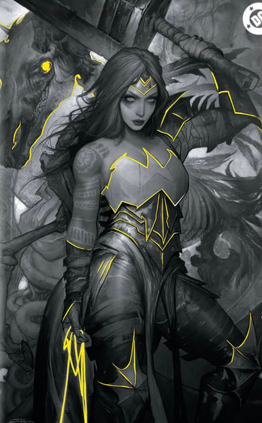 Absolute Wonder Woman #20 SPOT FOIL B&W