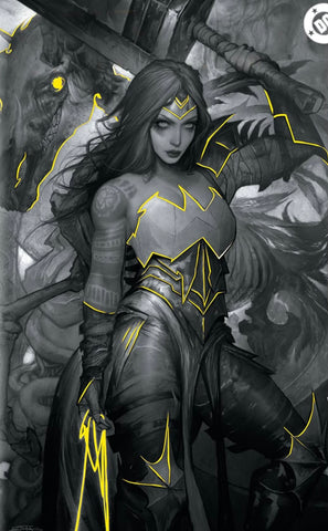 Absolute Wonder Woman #20 SPOT FOIL B&W