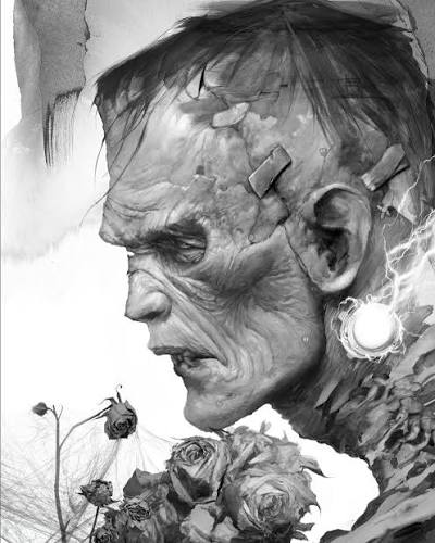 14" x 20" Universal Monsters Frankenstein Giclee Art Print